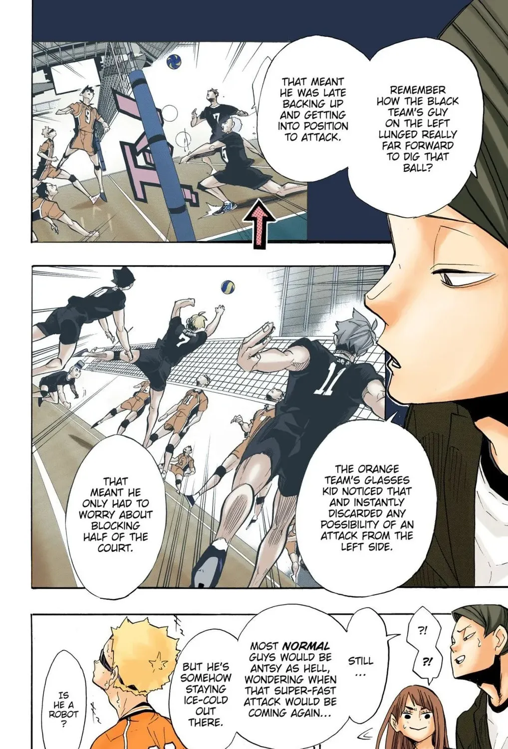 Read Haikyu!! (Official Colored) (Colored) chapter 256 image 2 on Lezhin