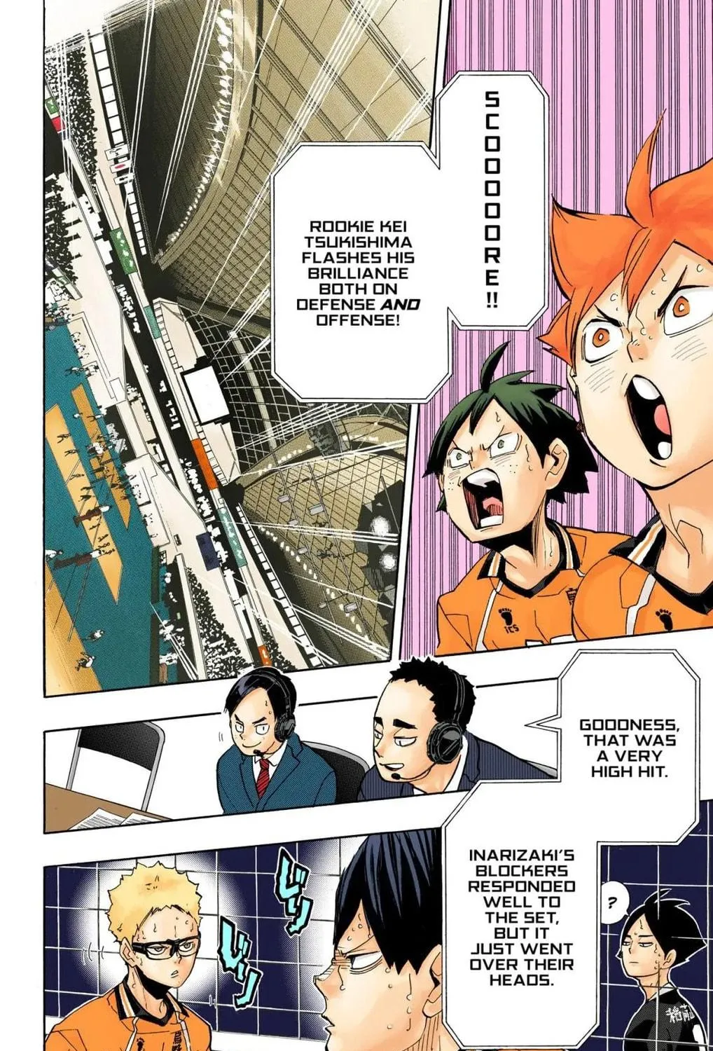 Read Haikyu!! (Official Colored) (Colored) chapter 256 image 28 on Lezhin
