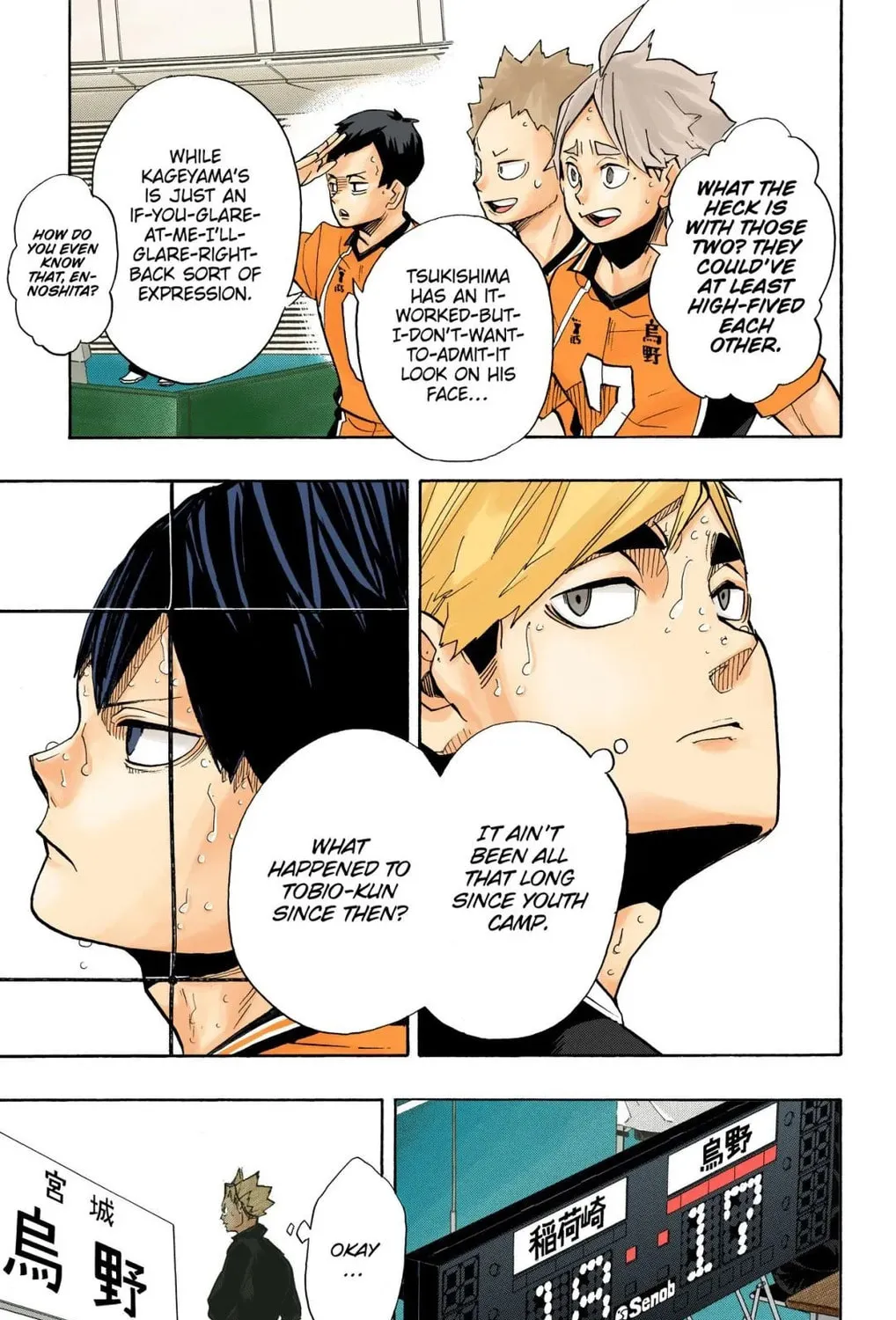 Read Haikyu!! (Official Colored) (Colored) chapter 256 image 30 on Lezhin