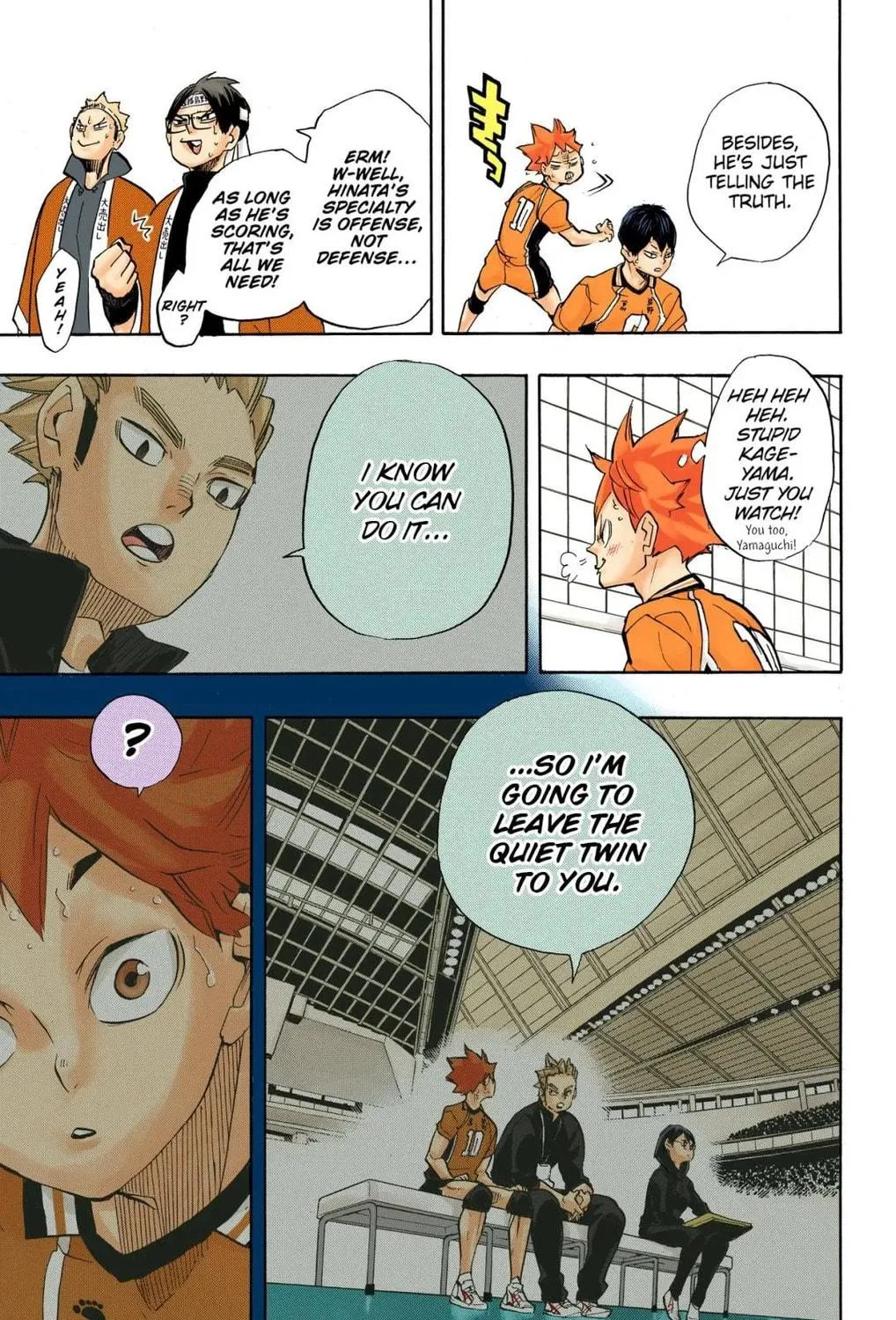 Read Haikyu!! (Official Colored) (Colored) chapter 256 image 34 on Lezhin