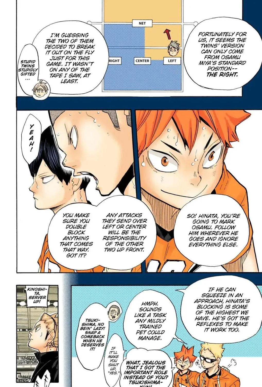 Read Haikyu!! (Official Colored) (Colored) chapter 257 image 10 on Lezhin
