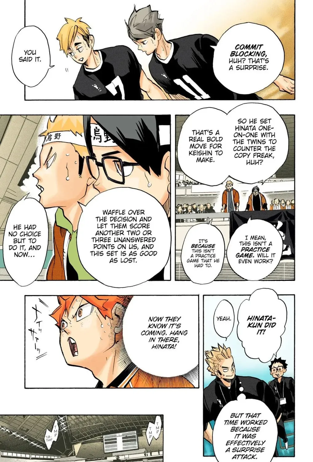 Read Haikyu!! (Official Colored) (Colored) chapter 257 image 18 on Lezhin