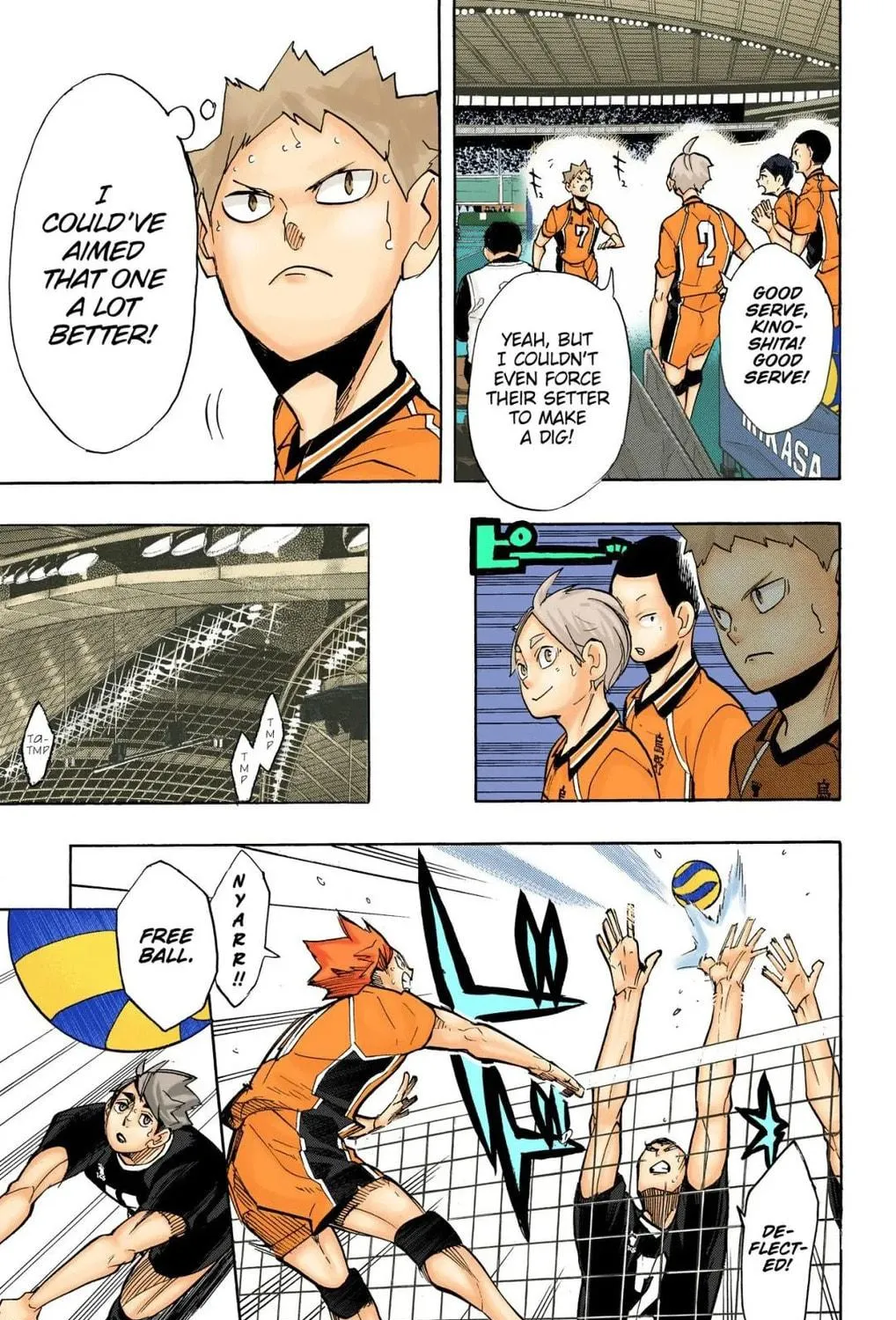Read Haikyu!! (Official Colored) (Colored) chapter 257 image 22 on Lezhin