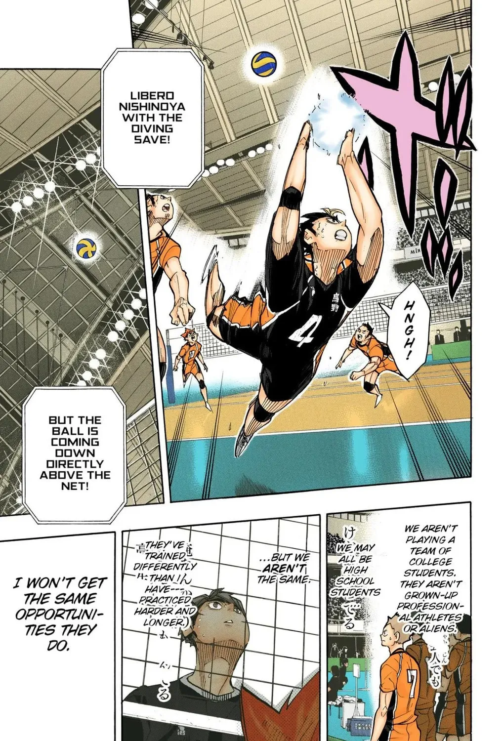 Read Haikyu!! (Official Colored) (Colored) chapter 257 image 26 on Lezhin