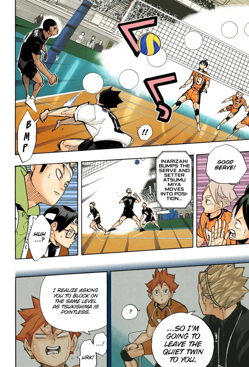 Read Haikyu!! (Official Colored) (Colored) chapter 257 image 6 on Lezhin