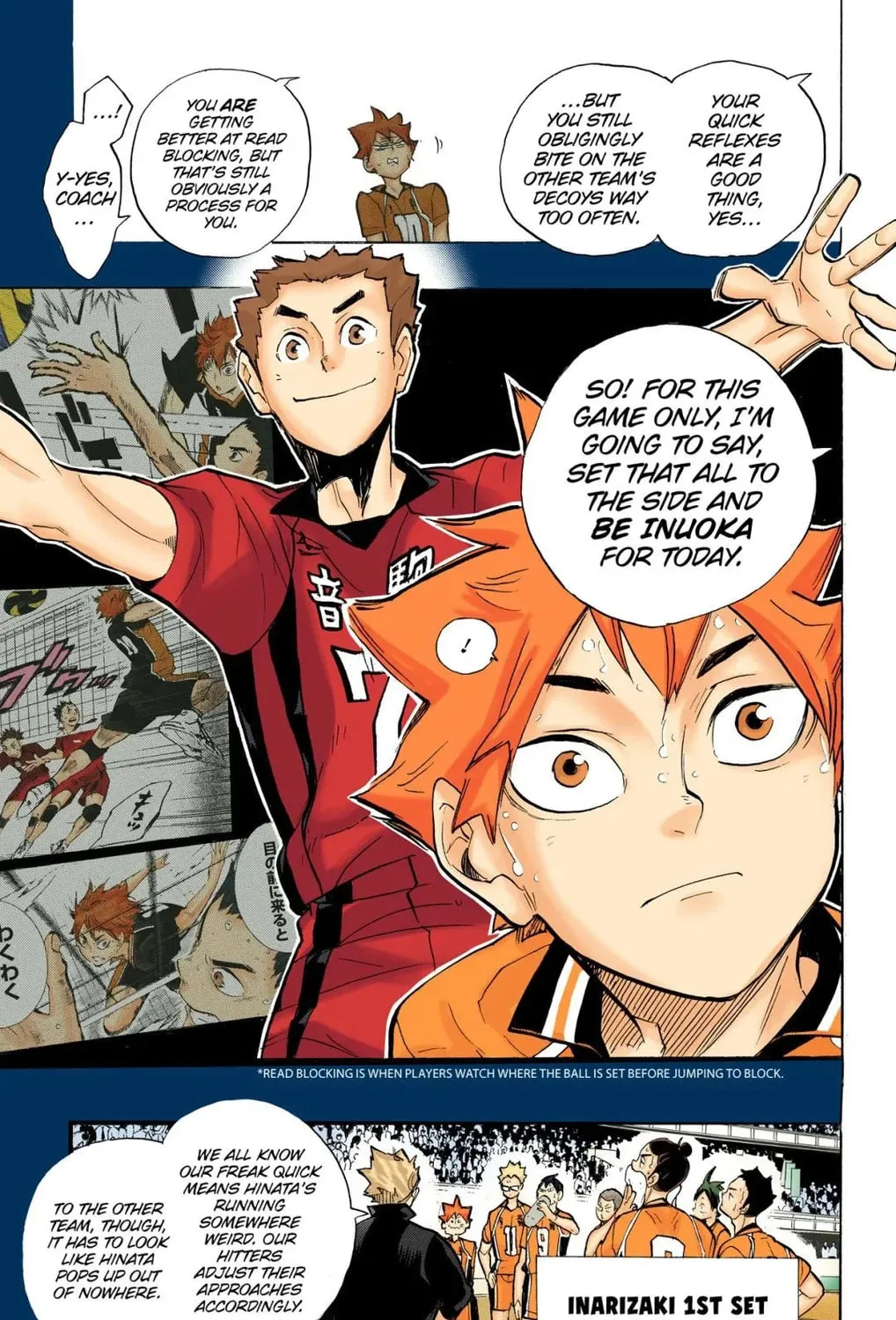 Read Haikyu!! (Official Colored) (Colored) chapter 257 image 8 on Lezhin