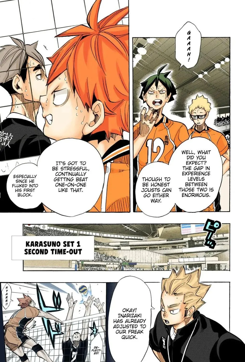 Read Haikyu!! (Official Colored) (Colored) chapter 258 image 4 on Lezhin