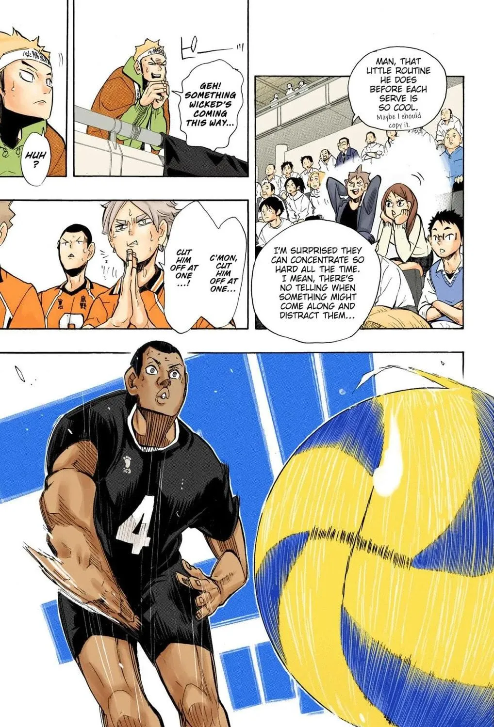 Read Haikyu!! (Official Colored) (Colored) chapter 259 image 16 on Lezhin