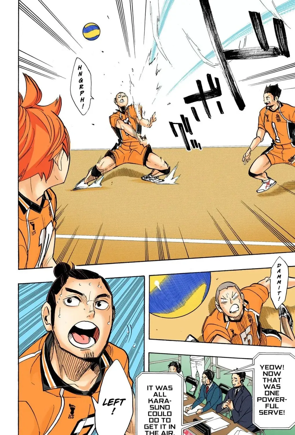 Read Haikyu!! (Official Colored) (Colored) chapter 259 image 18 on Lezhin