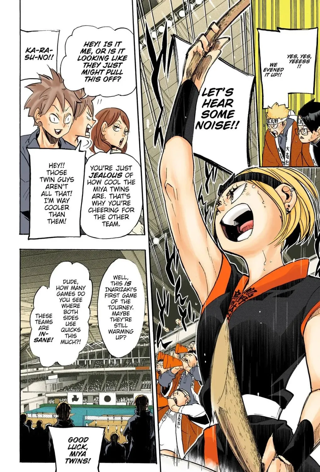 Read Haikyu!! (Official Colored) (Colored) chapter 259 image 2 on Lezhin