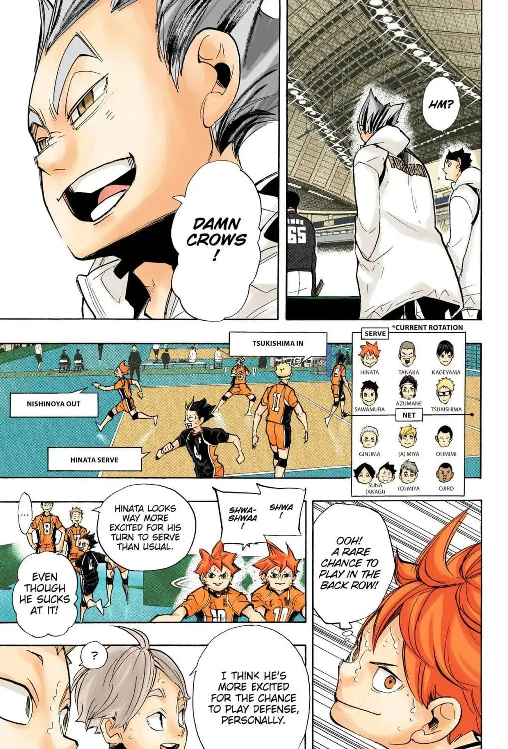 Read Haikyu!! (Official Colored) (Colored) chapter 259 image 28 on Lezhin