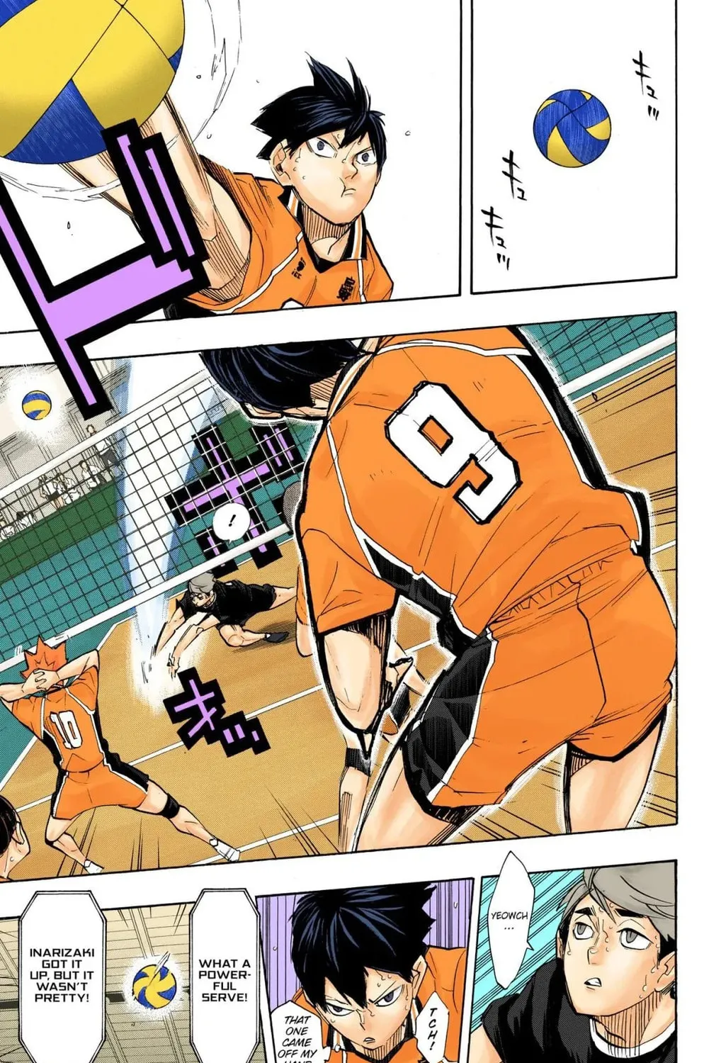 Read Haikyu!! (Official Colored) (Colored) chapter 259 image 8 on Lezhin