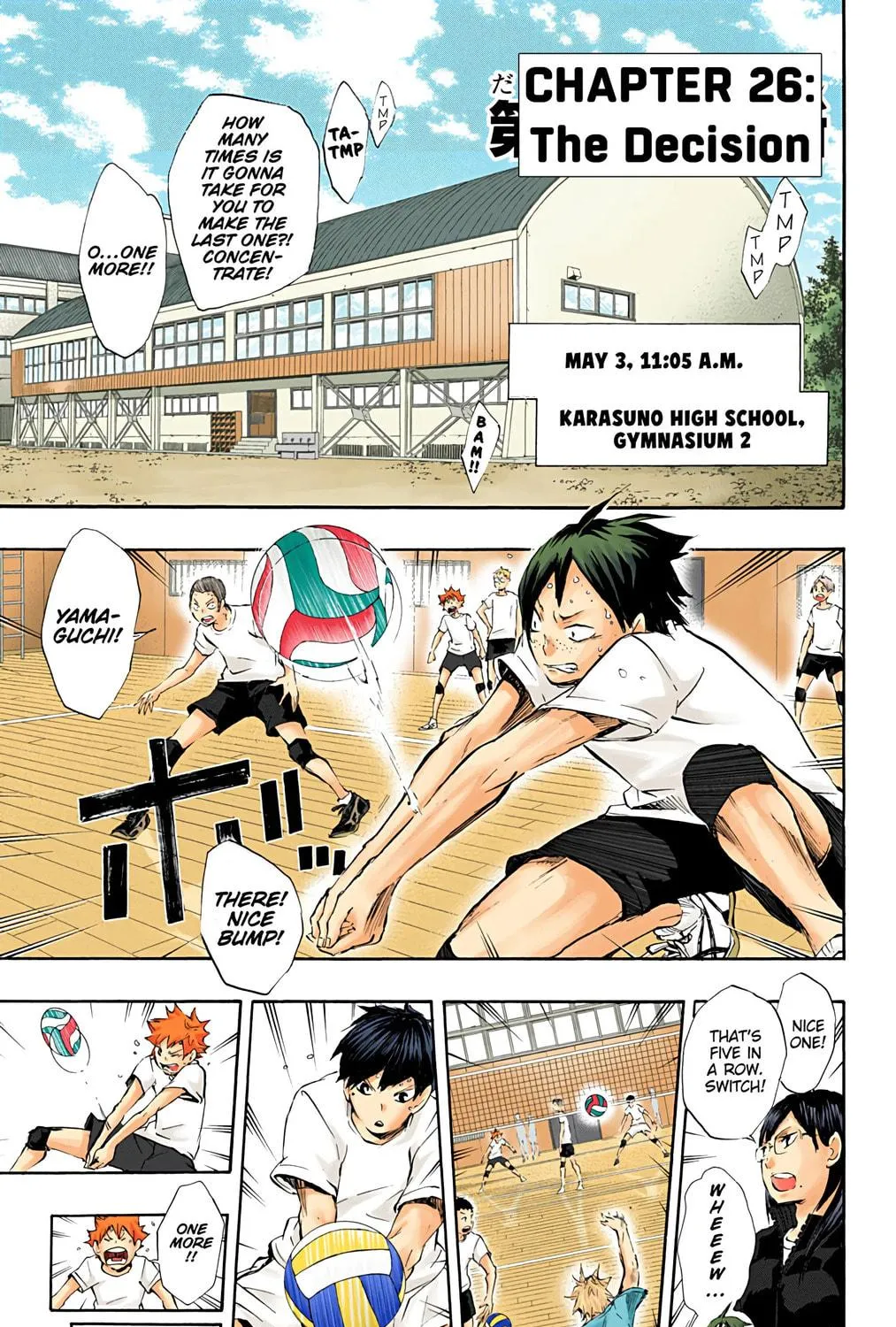 Read Haikyu!! (Official Colored) (Colored) chapter 26 image 10 on Lezhin