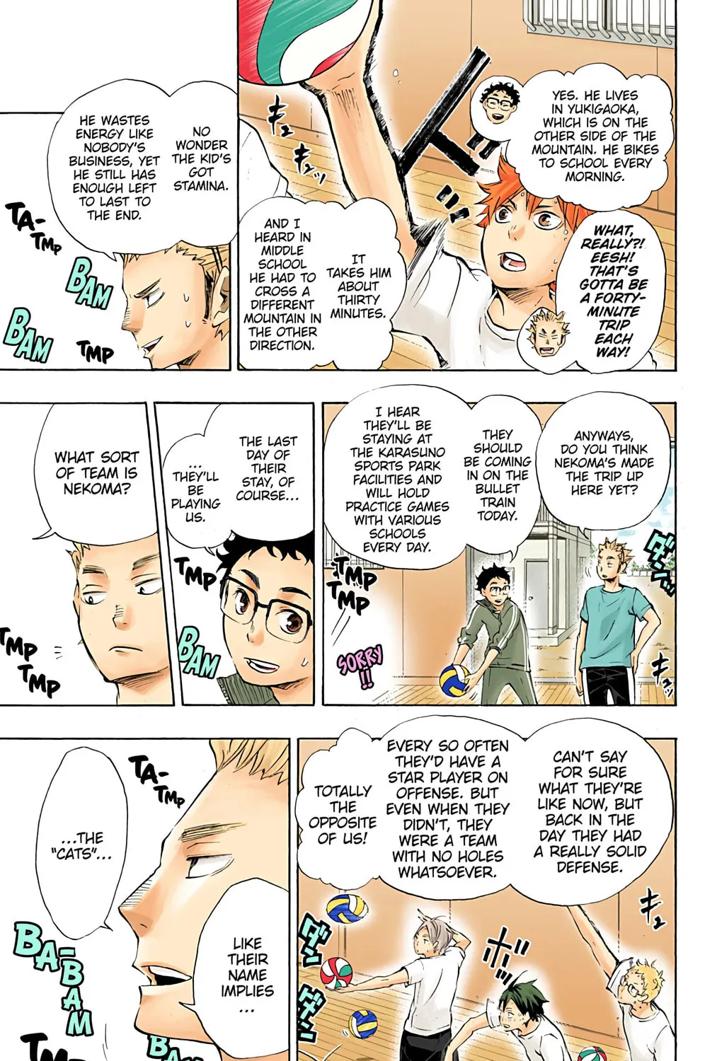 Read Haikyu!! (Official Colored) (Colored) chapter 26 image 14 on Lezhin