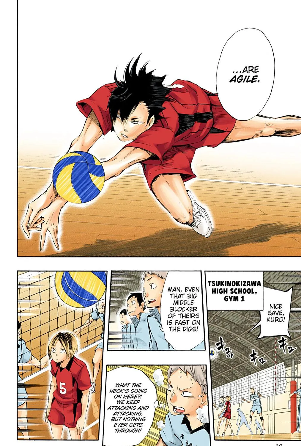Read Haikyu!! (Official Colored) (Colored) chapter 26 image 16 on Lezhin