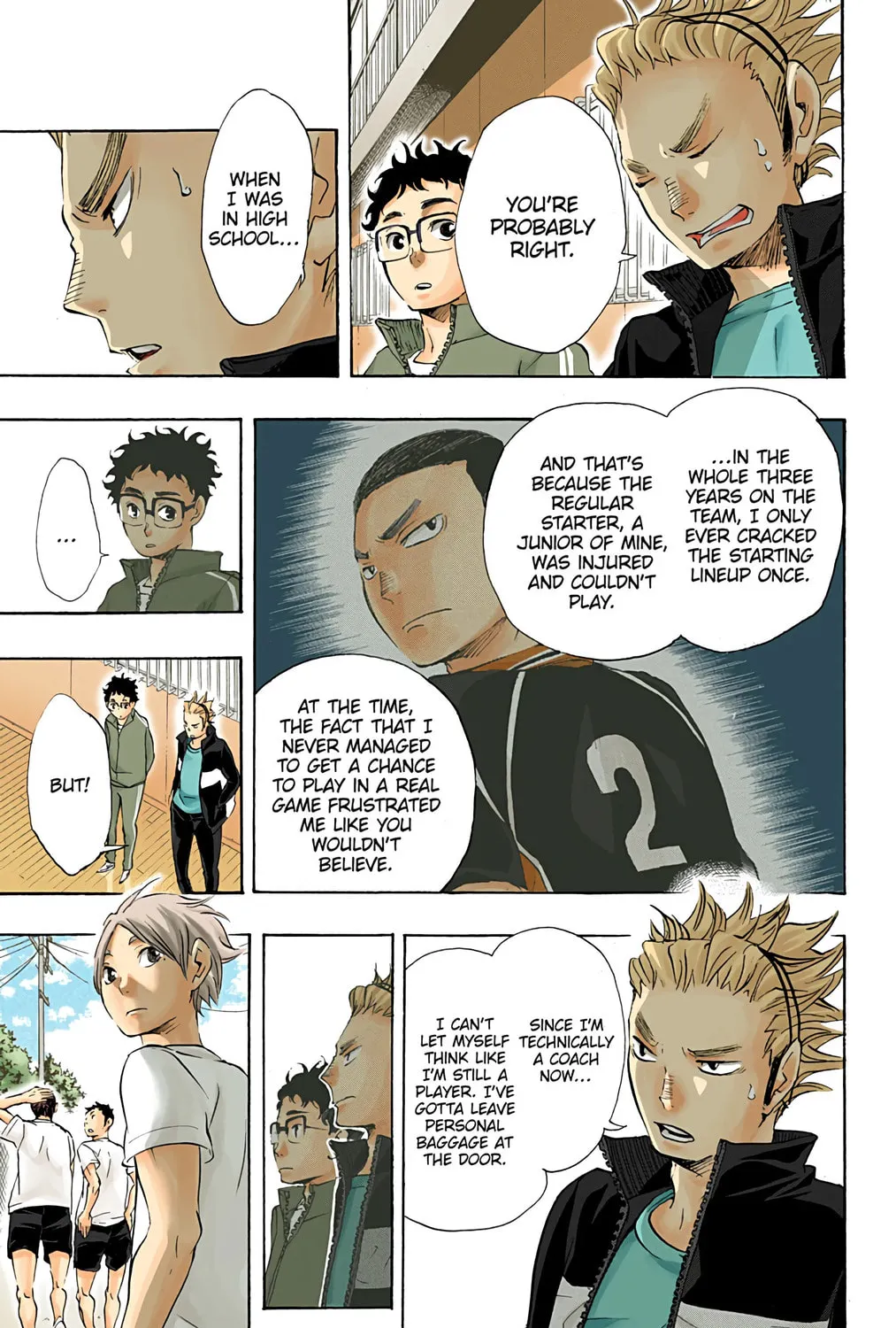 Read Haikyu!! (Official Colored) (Colored) chapter 26 image 26 on Lezhin