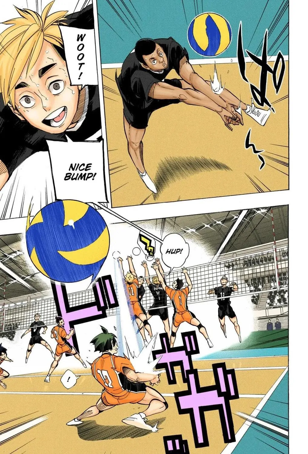 Read Haikyu!! (Official Colored) (Colored) chapter 260 image 22 on Lezhin