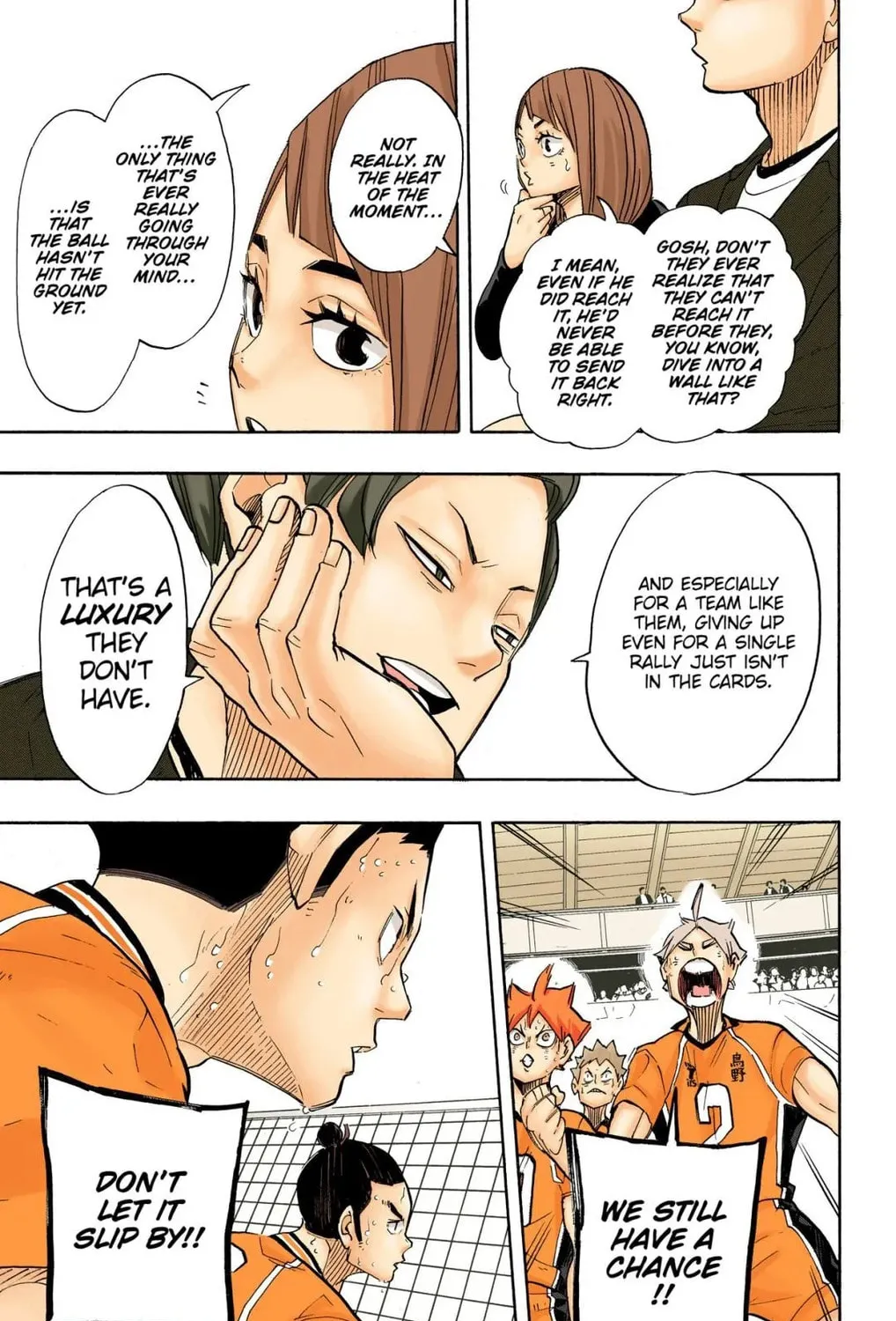 Read Haikyu!! (Official Colored) (Colored) chapter 260 image 26 on Lezhin