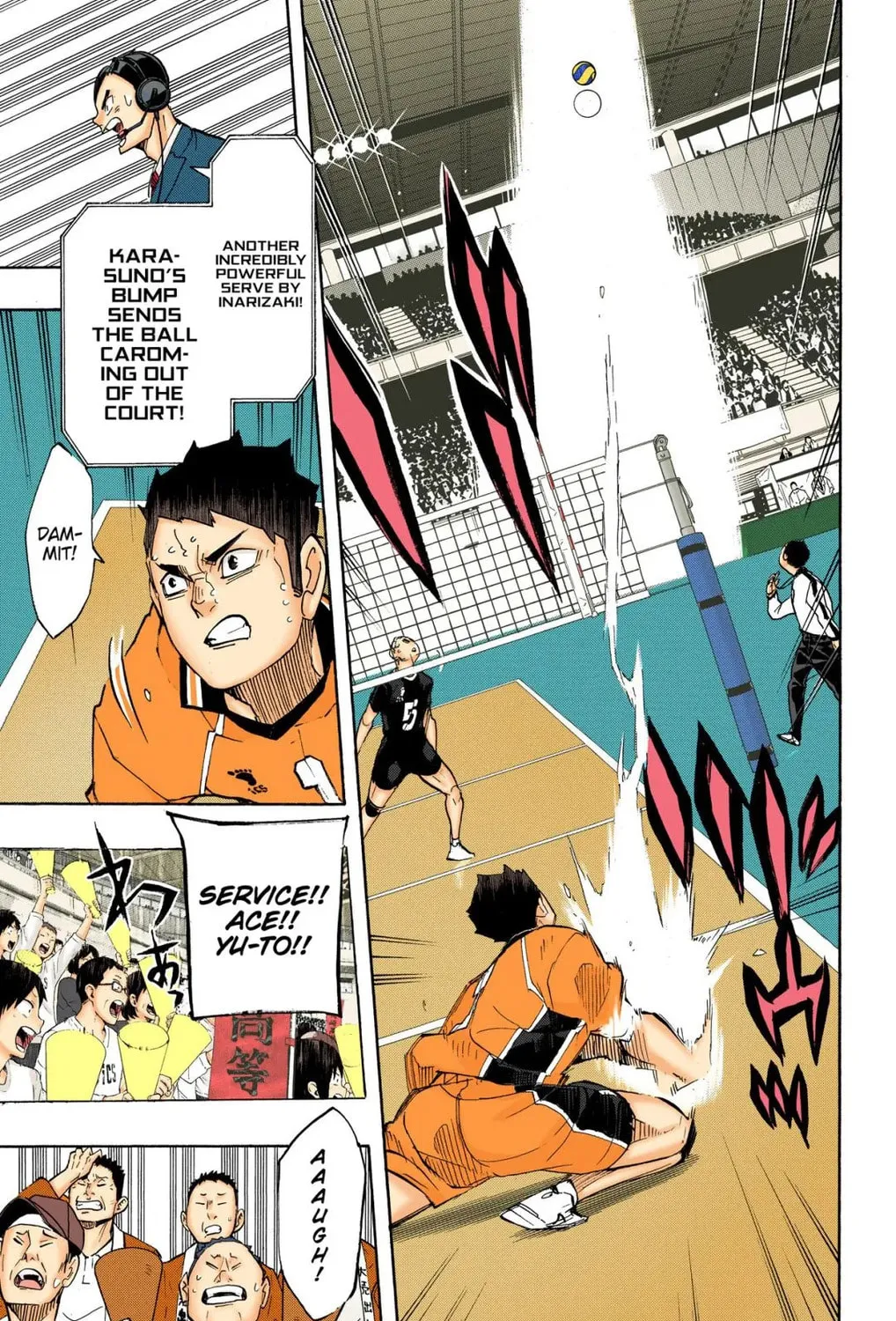 Read Haikyu!! (Official Colored) (Colored) chapter 260 image 30 on Lezhin