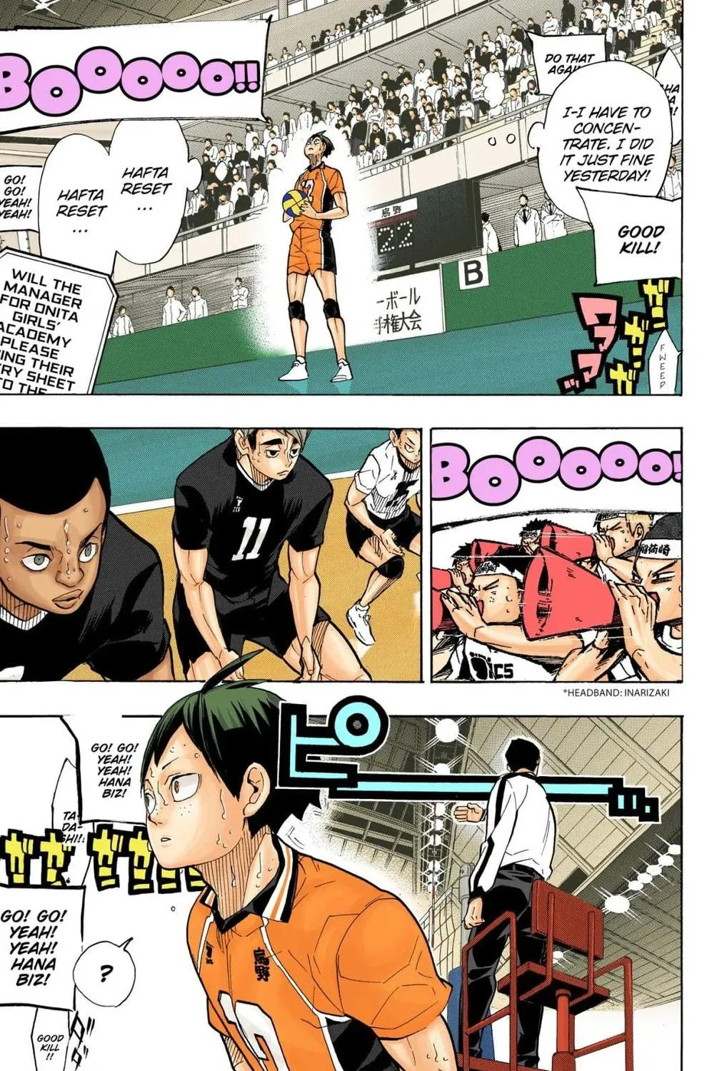 Read Haikyu!! (Official Colored) (Colored) chapter 260 image 4 on Lezhin
