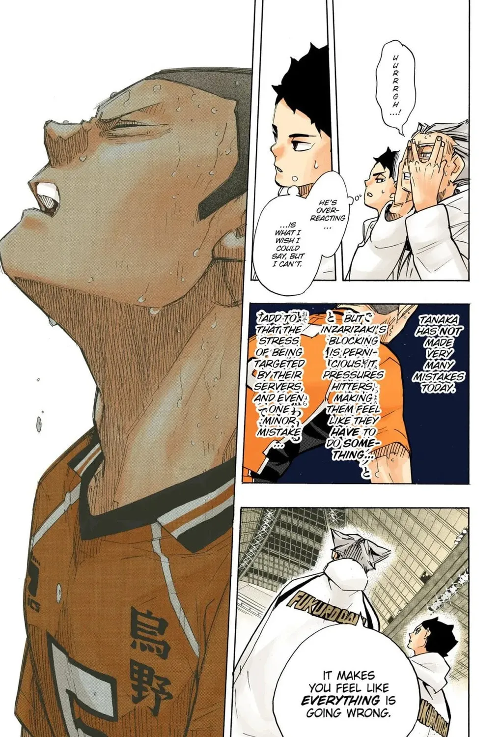 Read Haikyu!! (Official Colored) (Colored) chapter 262 image 36 on Lezhin