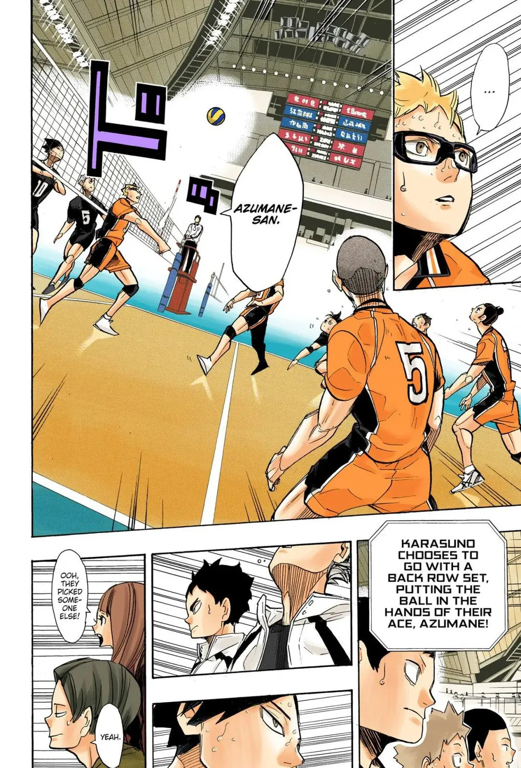 Read Haikyu!! (Official Colored) (Colored) chapter 263 image 14 on Lezhin