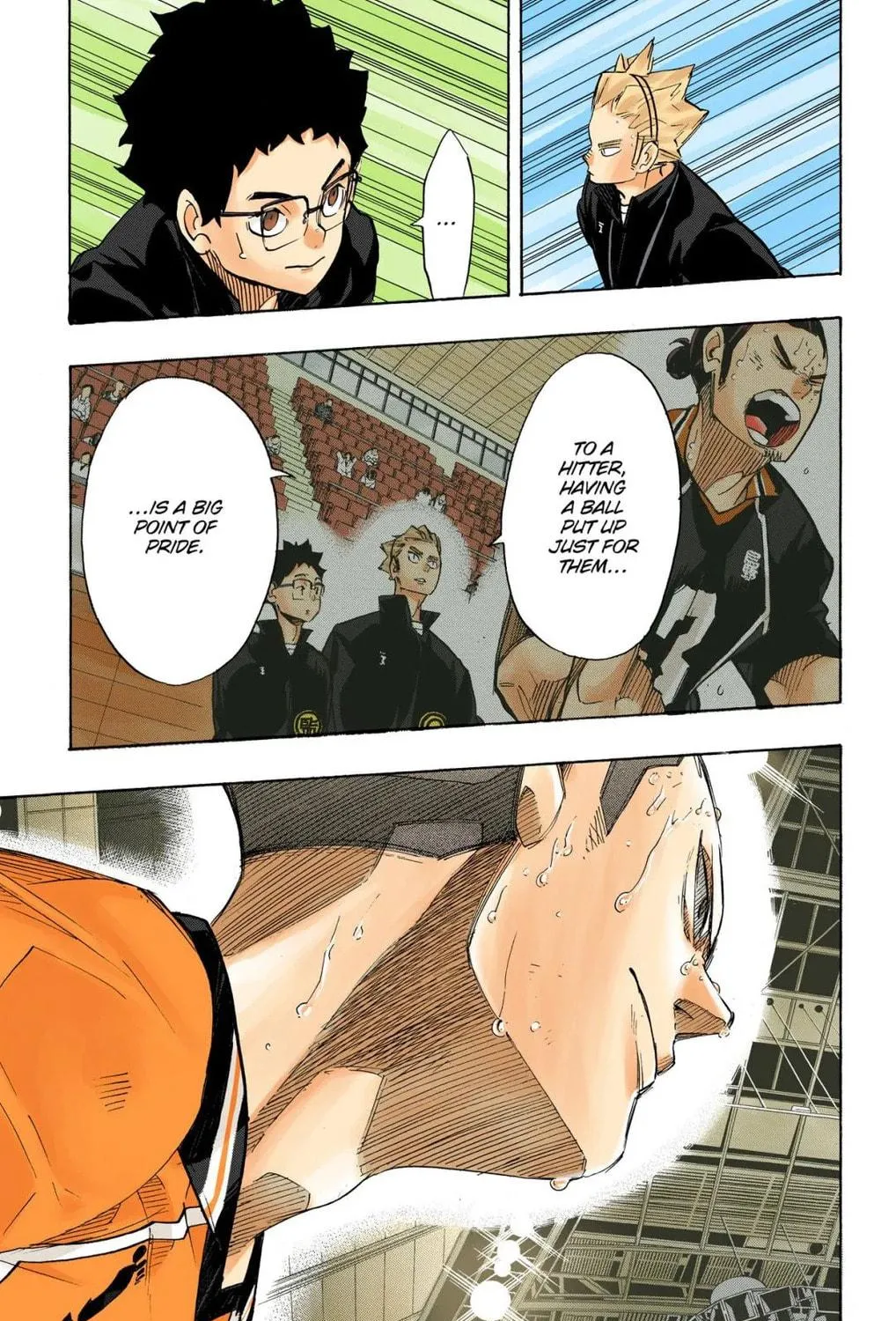 Read Haikyu!! (Official Colored) (Colored) chapter 263 image 16 on Lezhin