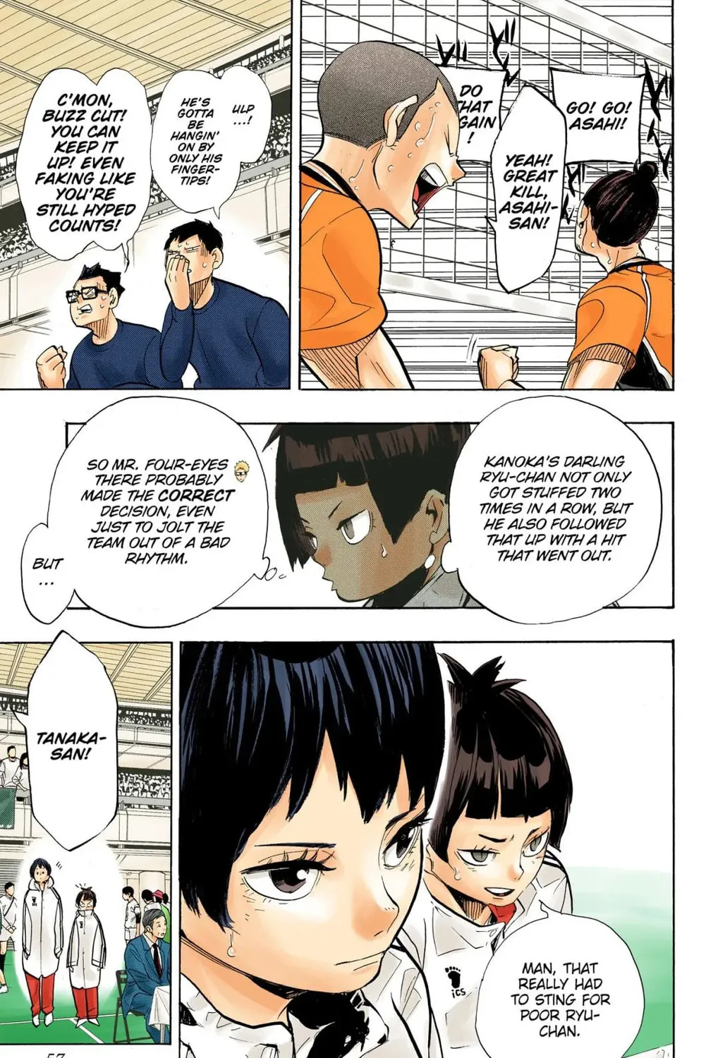 Read Haikyu!! (Official Colored) (Colored) chapter 263 image 20 on Lezhin