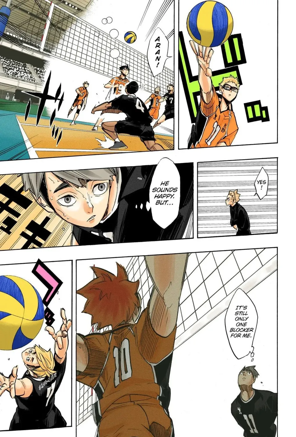 Read Haikyu!! (Official Colored) (Colored) chapter 263 image 24 on Lezhin