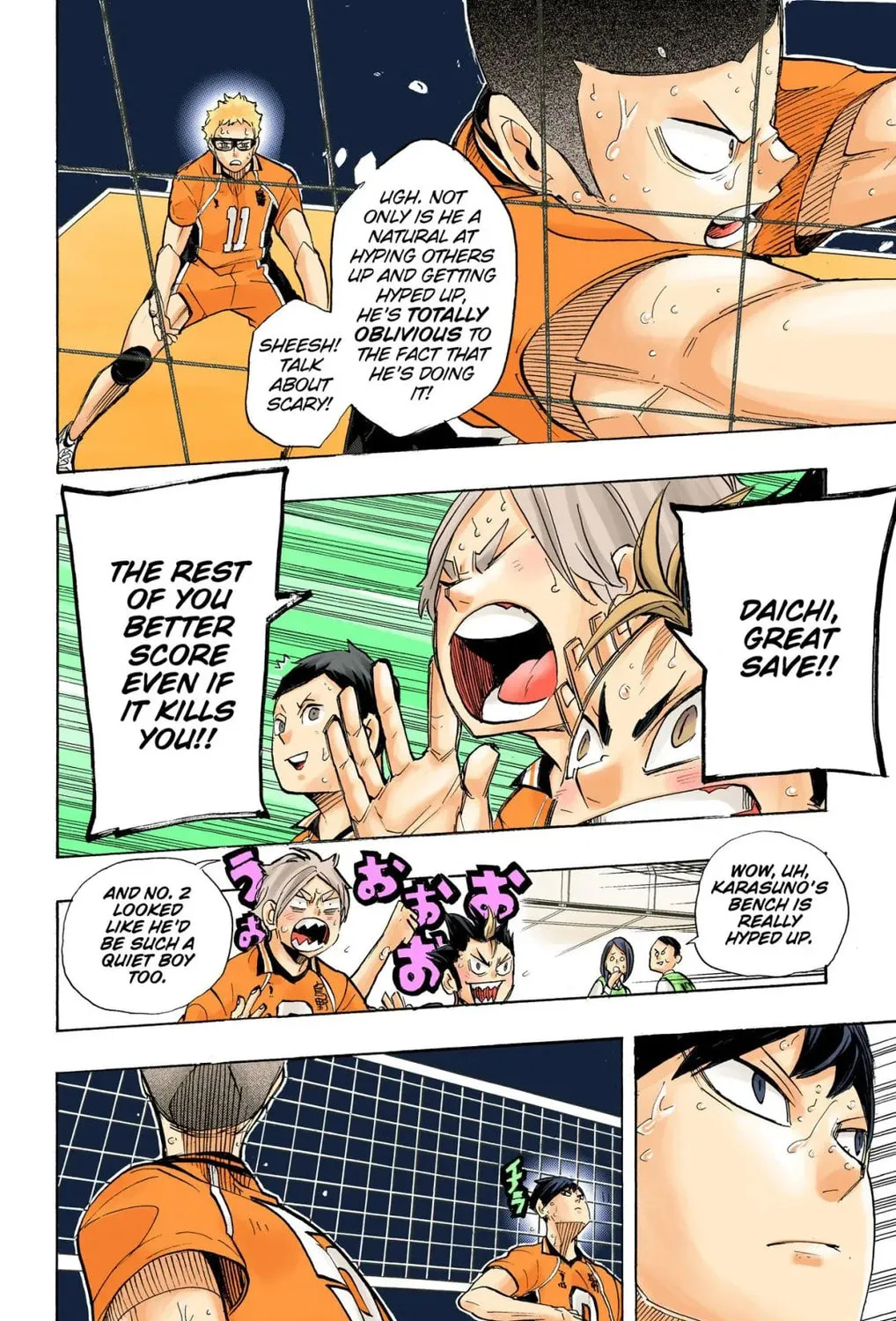 Read Haikyu!! (Official Colored) (Colored) chapter 263 image 30 on Lezhin