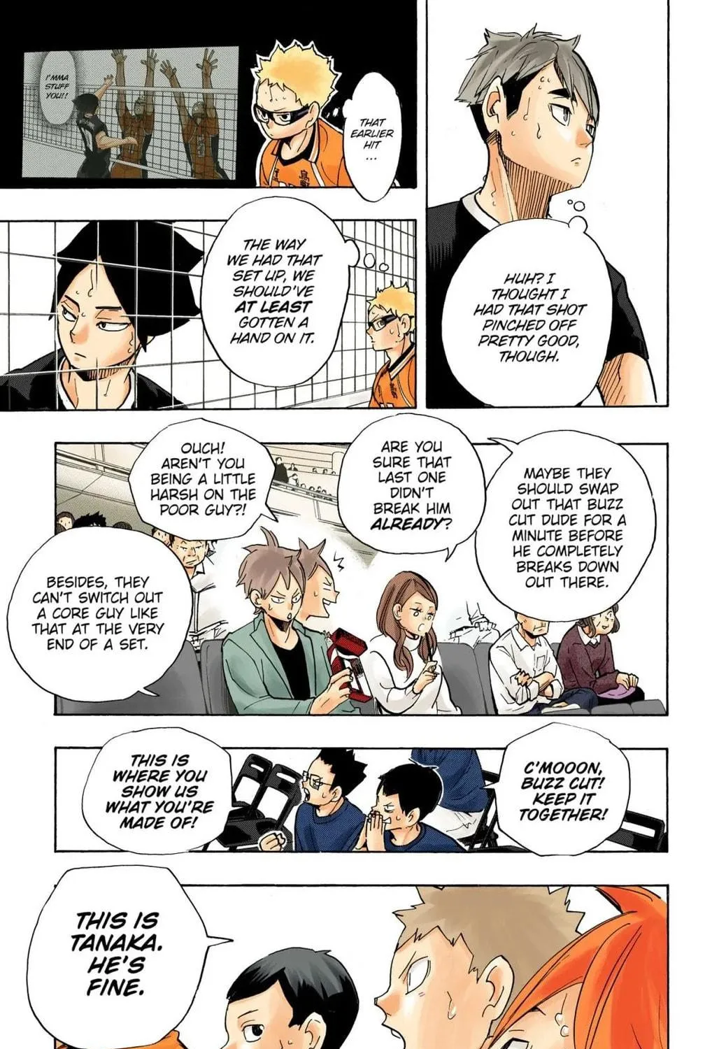 Read Haikyu!! (Official Colored) (Colored) chapter 263 image 4 on Lezhin