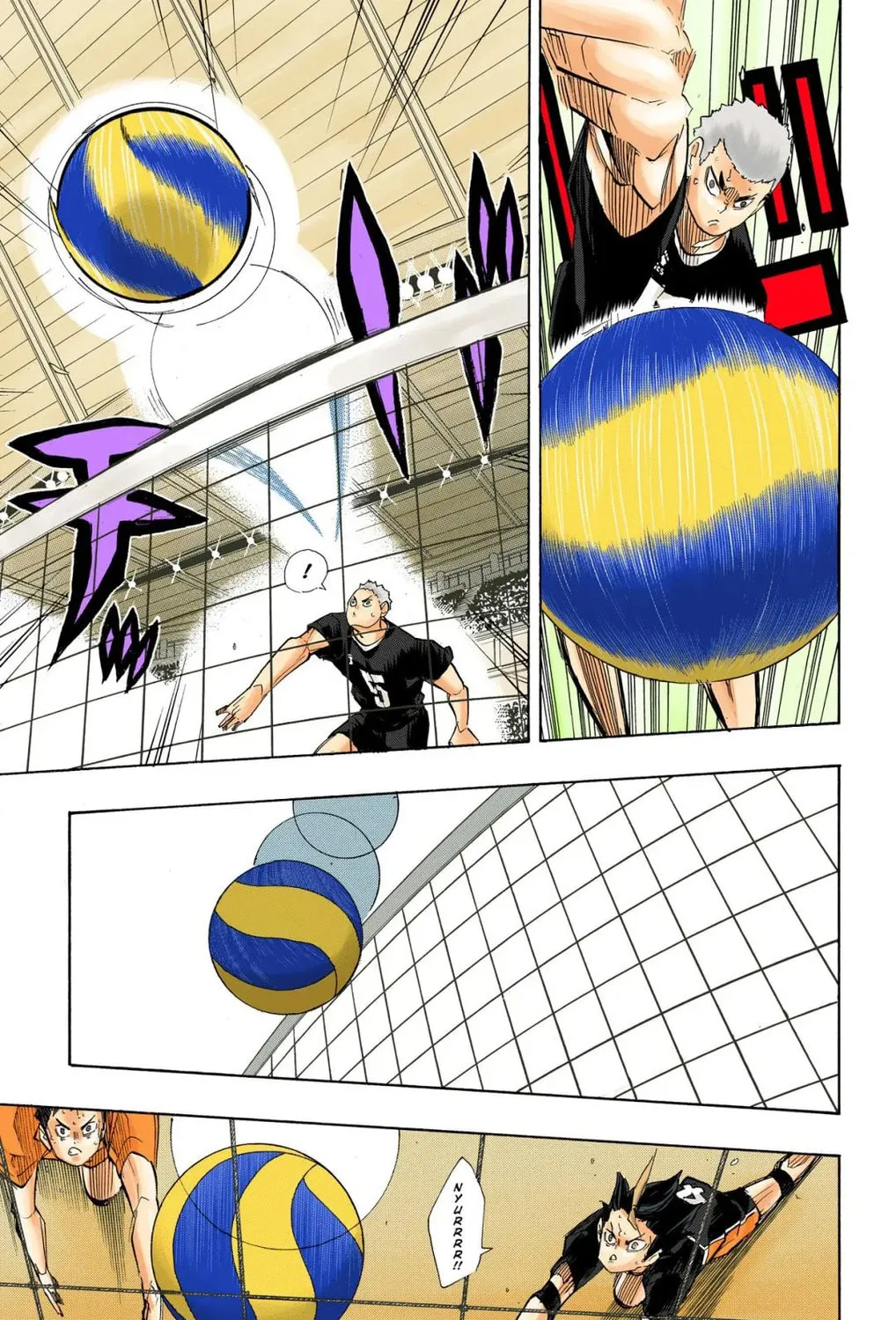 Read Haikyu!! (Official Colored) (Colored) chapter 263 image 8 on Lezhin