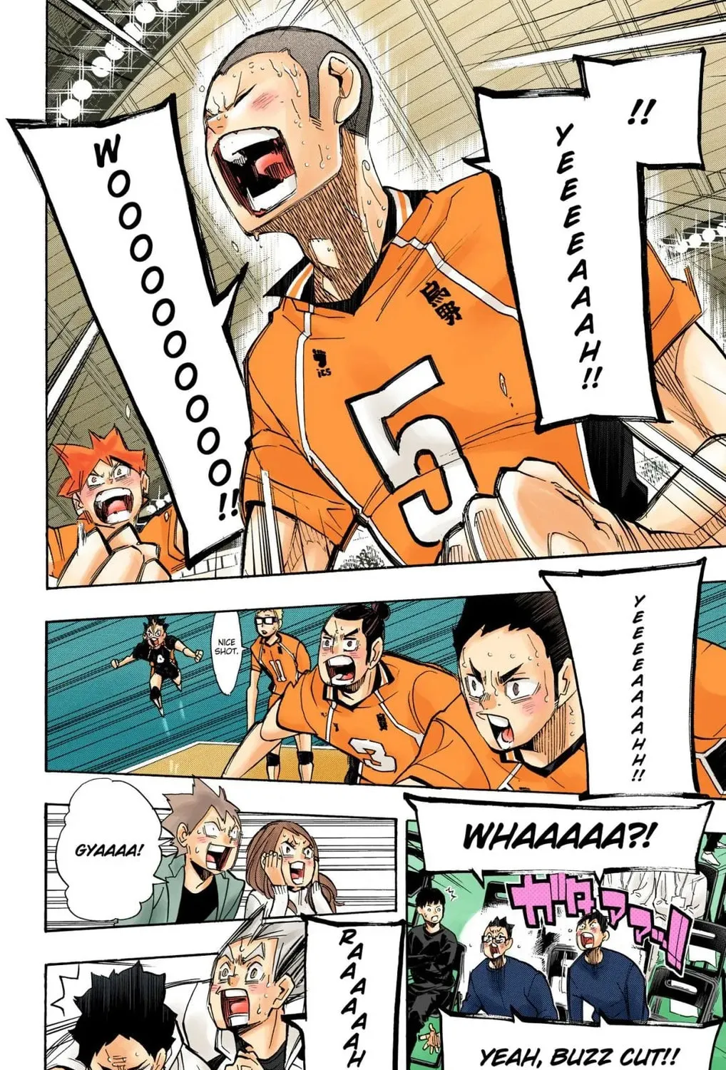 Read Haikyu!! (Official Colored) (Colored) chapter 264 image 24 on Lezhin