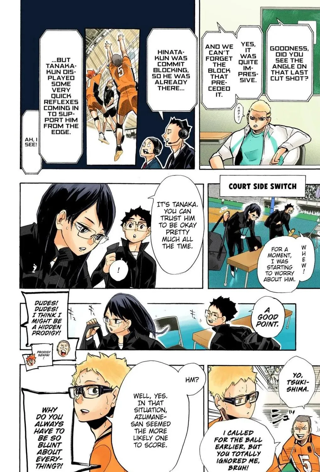 Read Haikyu!! (Official Colored) (Colored) chapter 264 image 28 on Lezhin