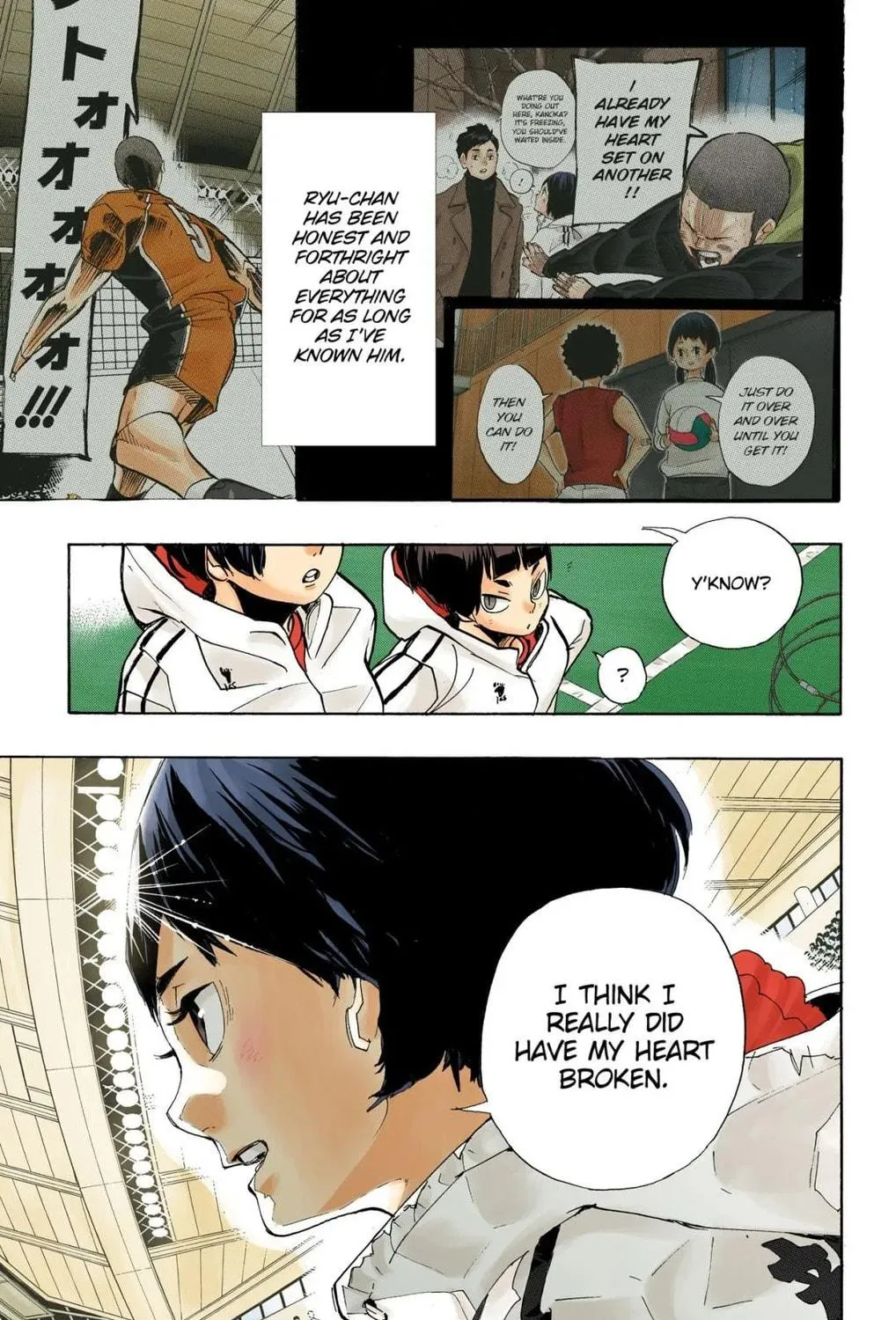Read Haikyu!! (Official Colored) (Colored) chapter 264 image 34 on Lezhin