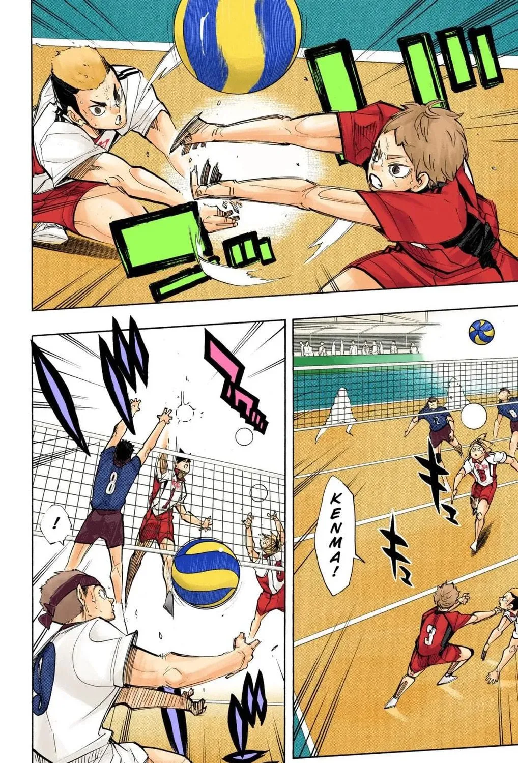 Read Haikyu!! (Official Colored) (Colored) chapter 265 image 22 on Lezhin