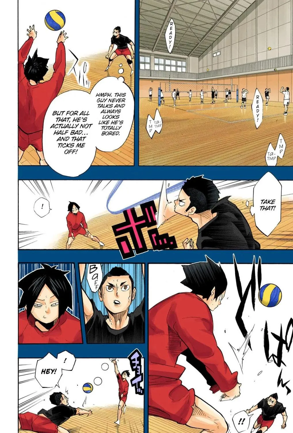 Read Haikyu!! (Official Colored) (Colored) chapter 266 image 10 on Lezhin