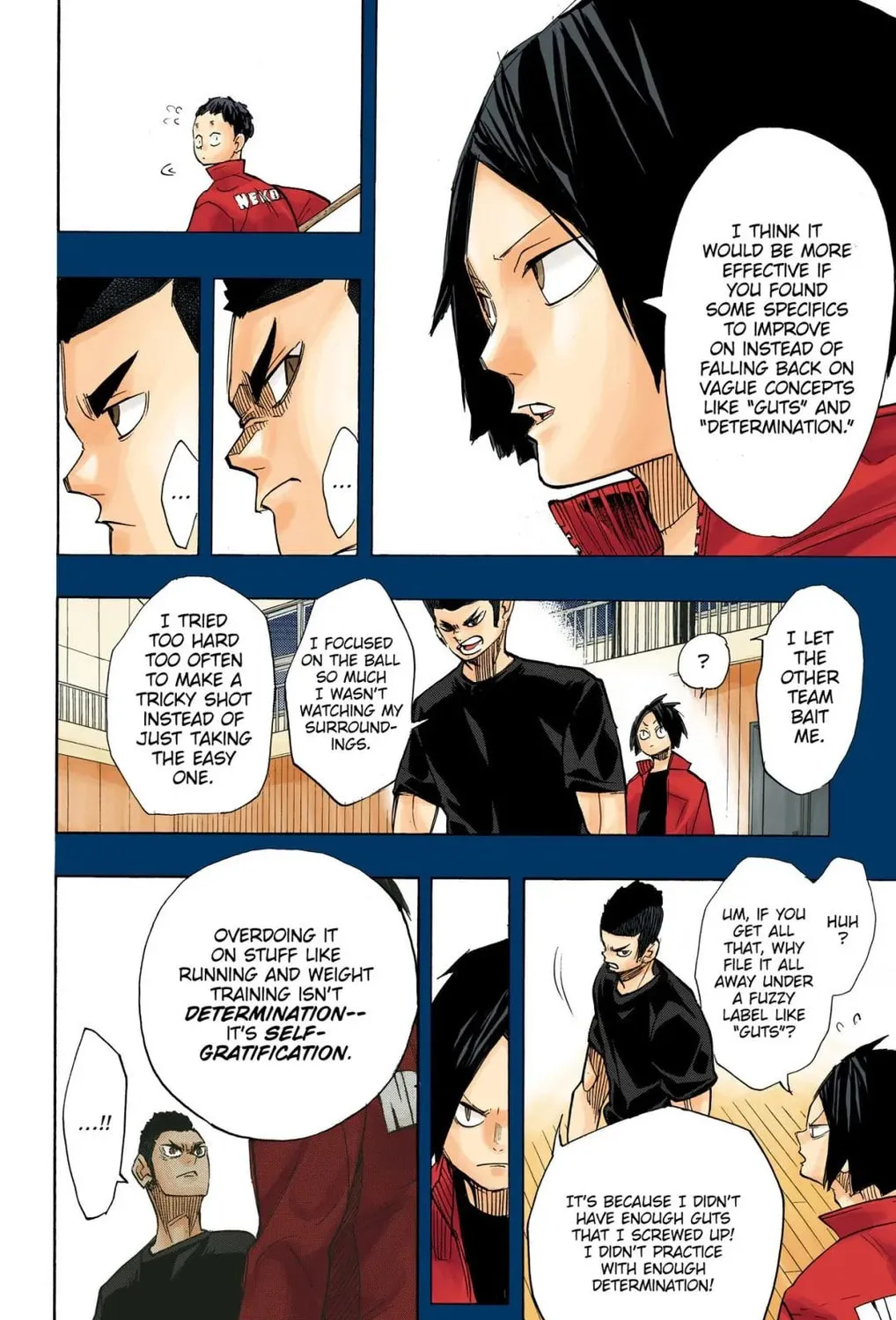 Read Haikyu!! (Official Colored) (Colored) chapter 266 image 18 on Lezhin