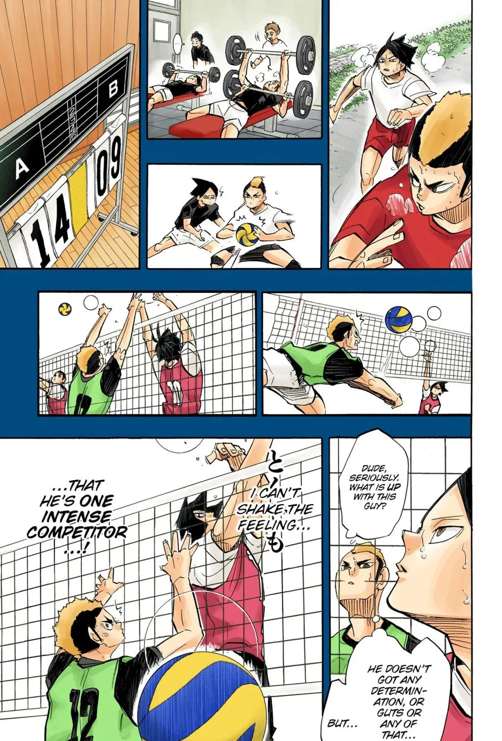 Read Haikyu!! (Official Colored) (Colored) chapter 266 image 24 on Lezhin