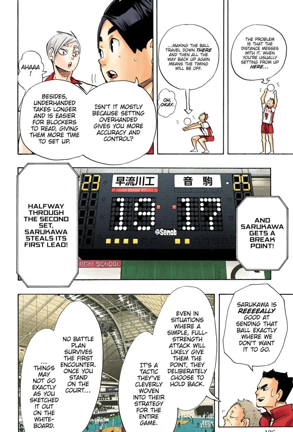Read Haikyu!! (Official Colored) (Colored) chapter 266 image 34 on Lezhin