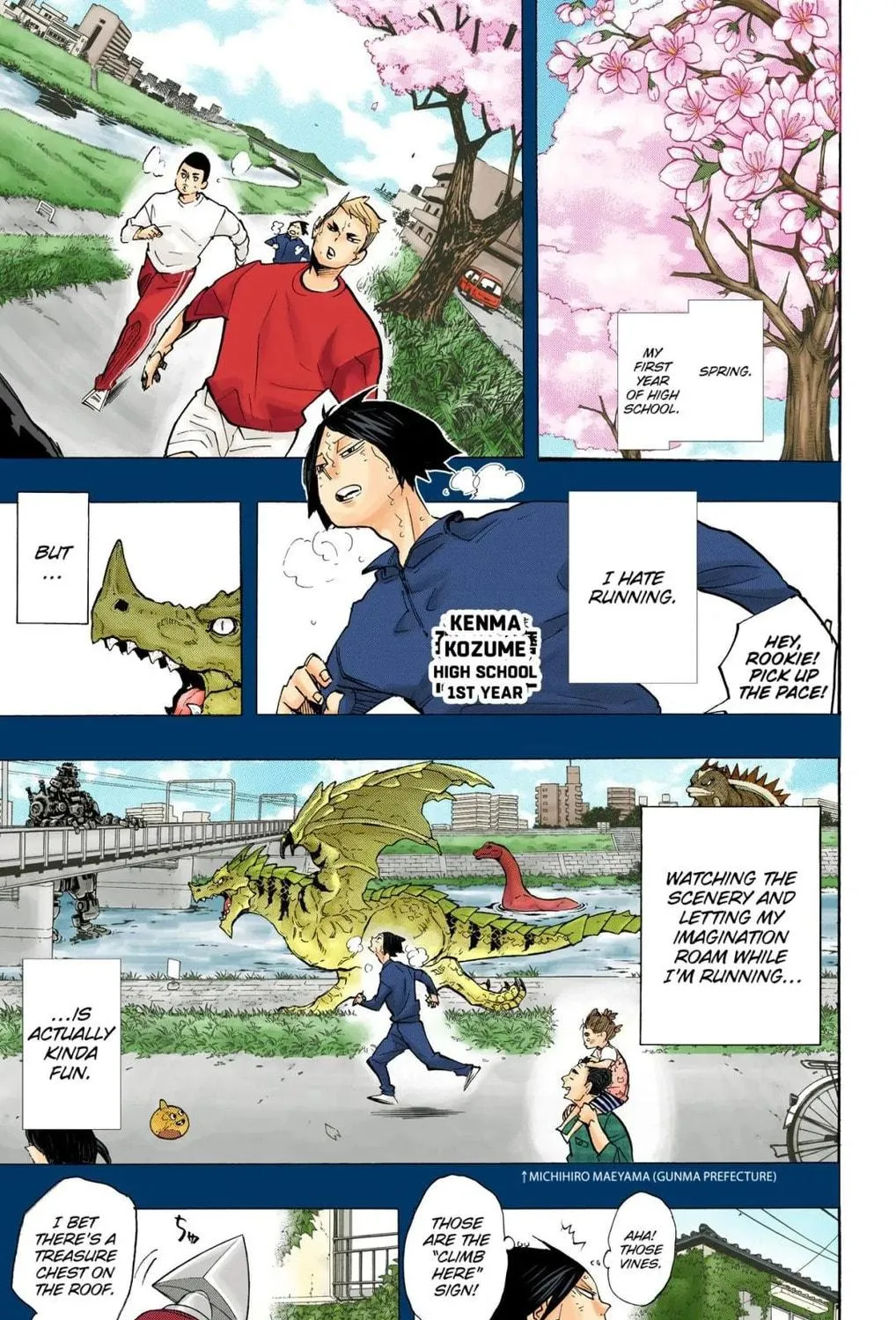 Read Haikyu!! (Official Colored) (Colored) chapter 266 image 4 on Lezhin