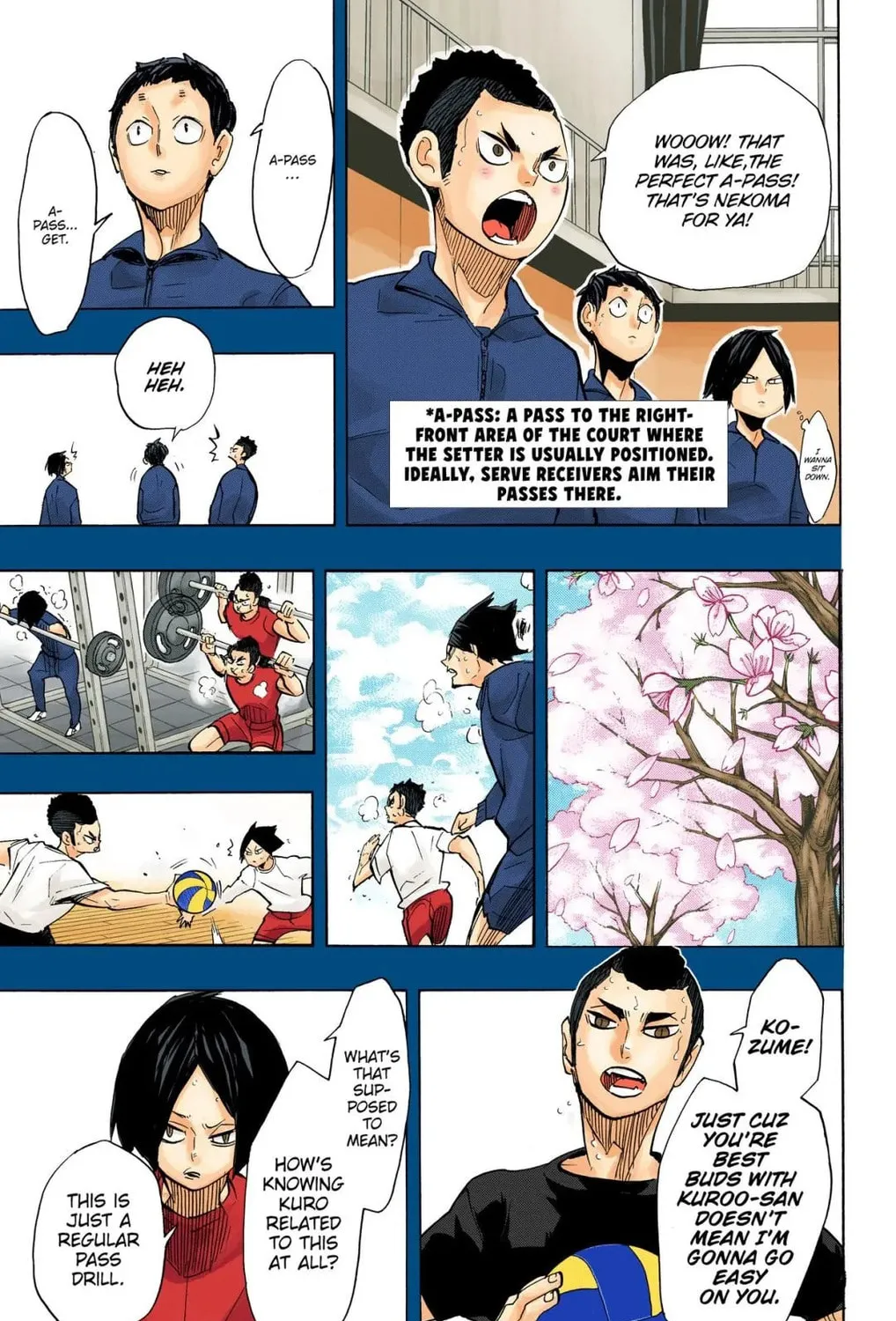 Read Haikyu!! (Official Colored) (Colored) chapter 266 image 8 on Lezhin