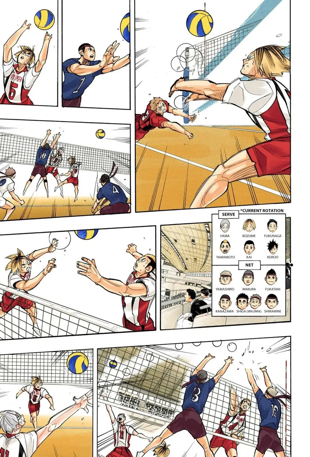 Read Haikyu!! (Official Colored) (Colored) chapter 267 image 12 on Lezhin