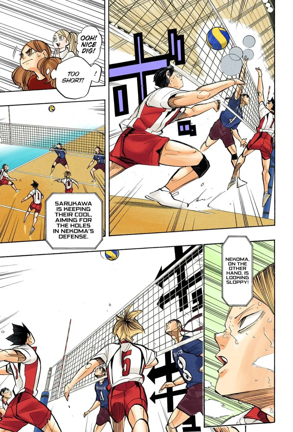 Read Haikyu!! (Official Colored) (Colored) chapter 267 image 24 on Lezhin