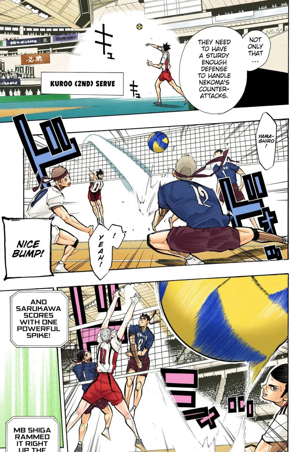 Read Haikyu!! (Official Colored) (Colored) chapter 267 image 8 on Lezhin