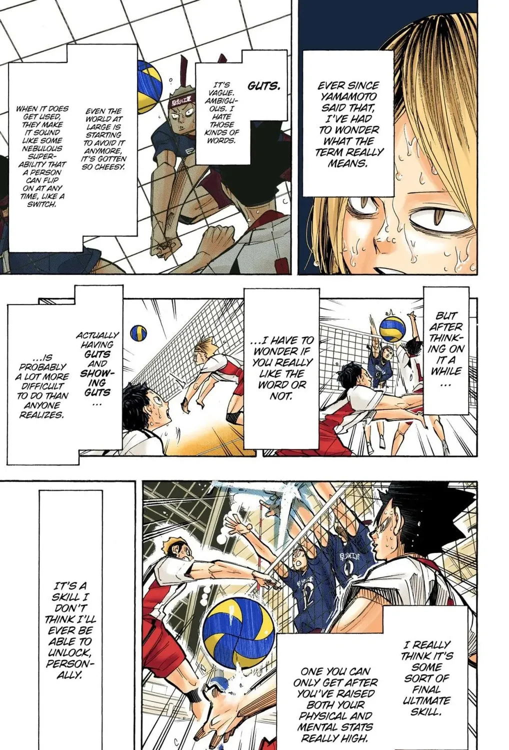 Read Haikyu!! (Official Colored) (Colored) chapter 268 image 20 on Lezhin