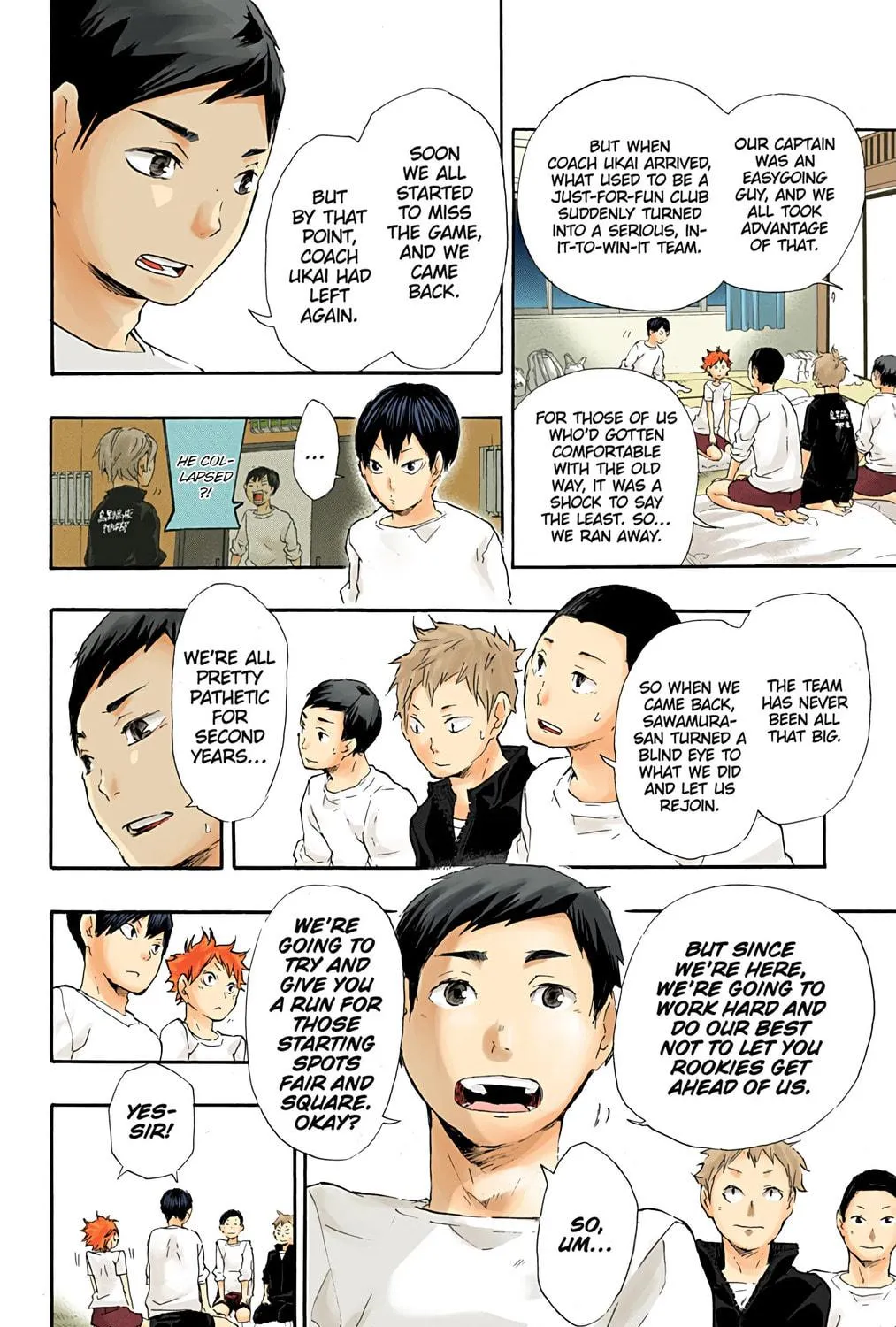 Read Haikyu!! (Official Colored) (Colored) chapter 27 image 10 on Lezhin