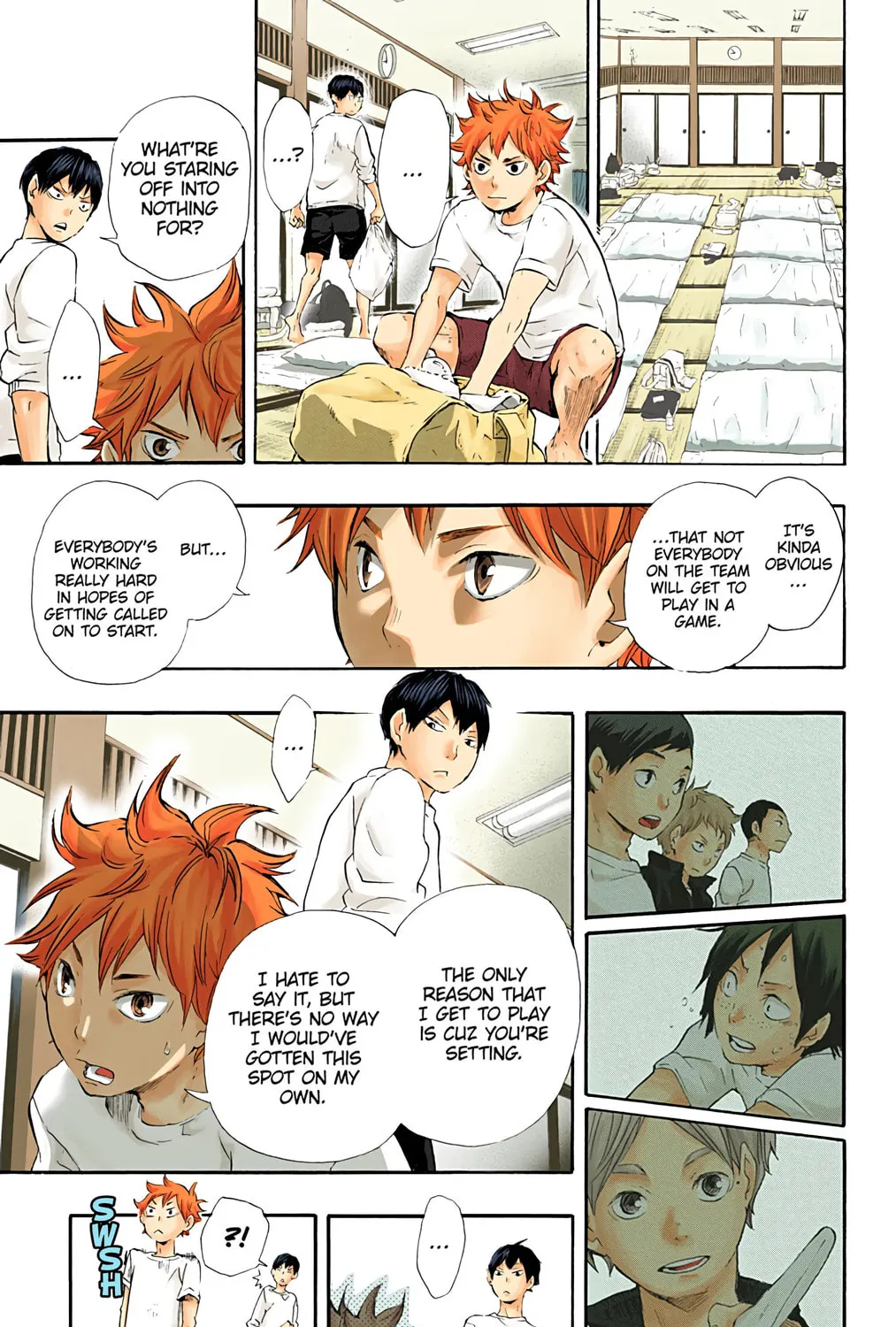 Read Haikyu!! (Official Colored) (Colored) chapter 27 image 12 on Lezhin