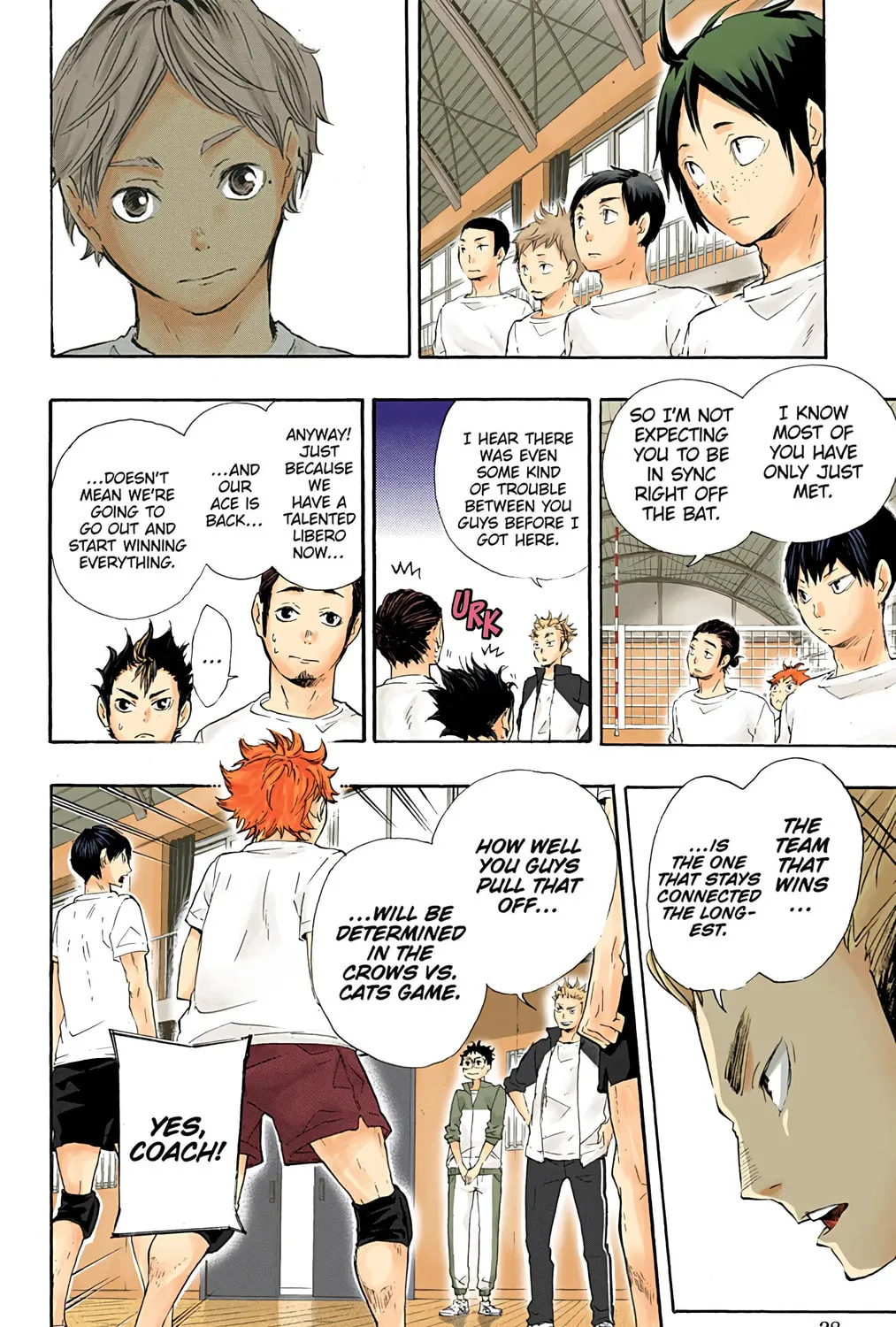 Read Haikyu!! (Official Colored) (Colored) chapter 27 image 2 on Lezhin