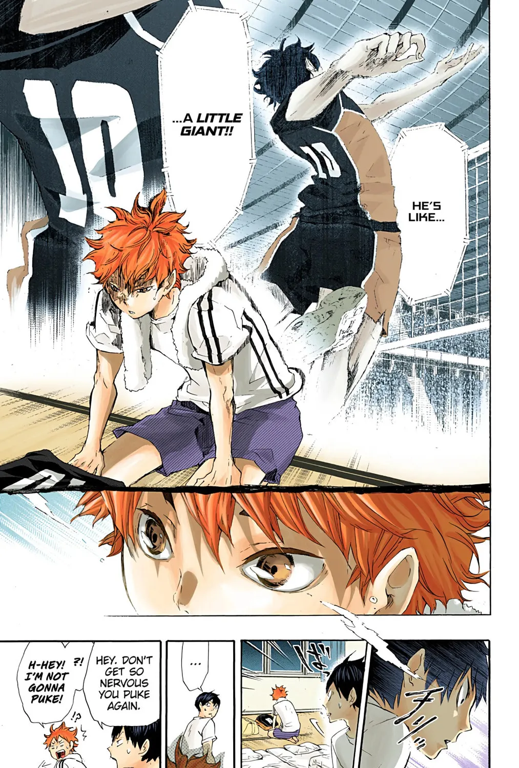Read Haikyu!! (Official Colored) (Colored) chapter 27 image 24 on Lezhin